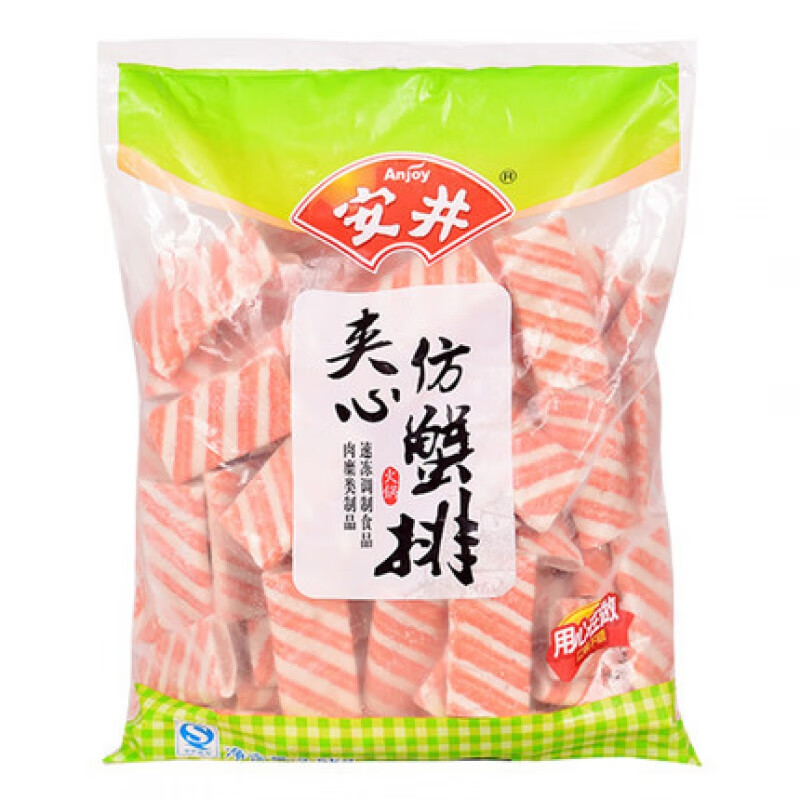 安井夾心仿蟹排 速凍食品中的火鍋麻辣燙明星